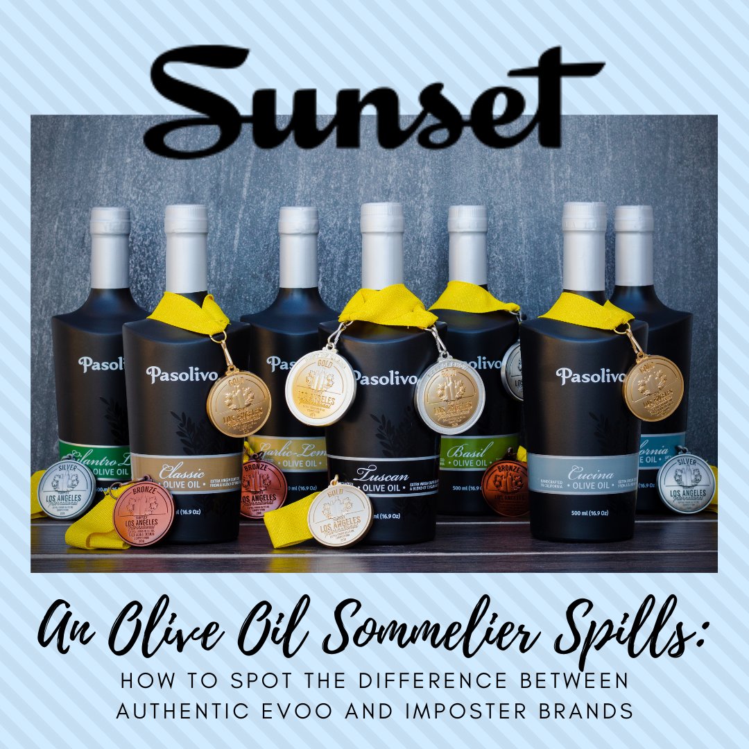 Powerhouseandco's tweet photo. We loved coordinating this @pasolivo feature with @sunset ๐ฟ Learn how to identify REAL EVOO along with the cooking and health benefits of premium olive oil like Pasolivo: https://t.co/O3Rehd8GRv
#OliveOilMythBusters #OliveOilSommelier #SunsetMag #EVOO https://t.co/AK0jvylyGa