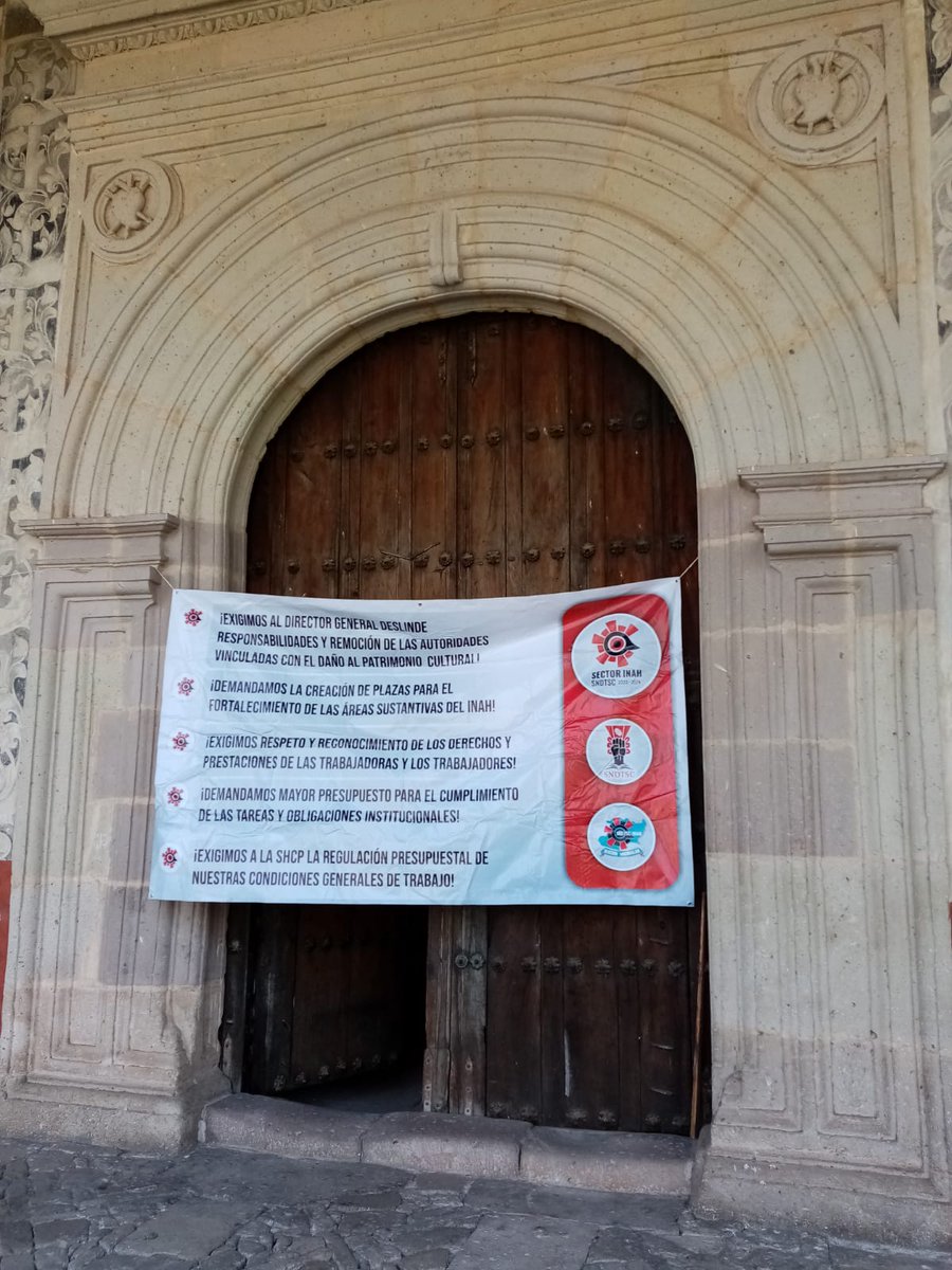 SNDTSCMich's tweet photo. #SectorINAHluchando 
#FortalecimientoalINAH #SectorINAH #SNDTSC #INAH #ComitéEjecutivoSectorINAH 
#ComitéEjecutivoSecciónCiudadDeMéxico
#HerramientasParaTrabajar #UniformesParaLosTrabajadores #OrgulloINAH #ENAH #PlazasDeAsignatura #UnidosyOrganizadosVenceremos https://t.co/MlKGtZchAj