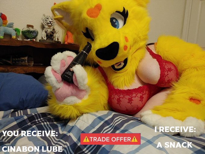 Hello all you sexy beasts! Want to wish you all a happy fursuit friday and ask for a trade perhaps? Comment<a href="/tag/furry"class="tags"><span>#furry</span></a><a href="/tag/yiff"class="tags"><span>#yiff</span></a><a href="/tag/fursuiting"class="tags"><span>#fursuiting</span></a><a href="/tag/fursuitfriday"class="tags"><span>#fursuitfriday</span></a><a href="/tag/fursuiter"class="tags"><span>#fursuiter</span></a>