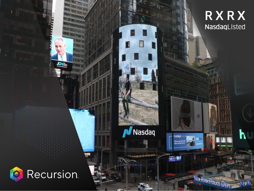 i_draw_hexagons's tweet photo. It’s an exciting day for @Recursionpharma! Today we become a public company. Our team has worked tirelessly to achieve this milestone, and I look forward to this transition. #RecursionIPO https://t.co/IbVKFwd2fJ