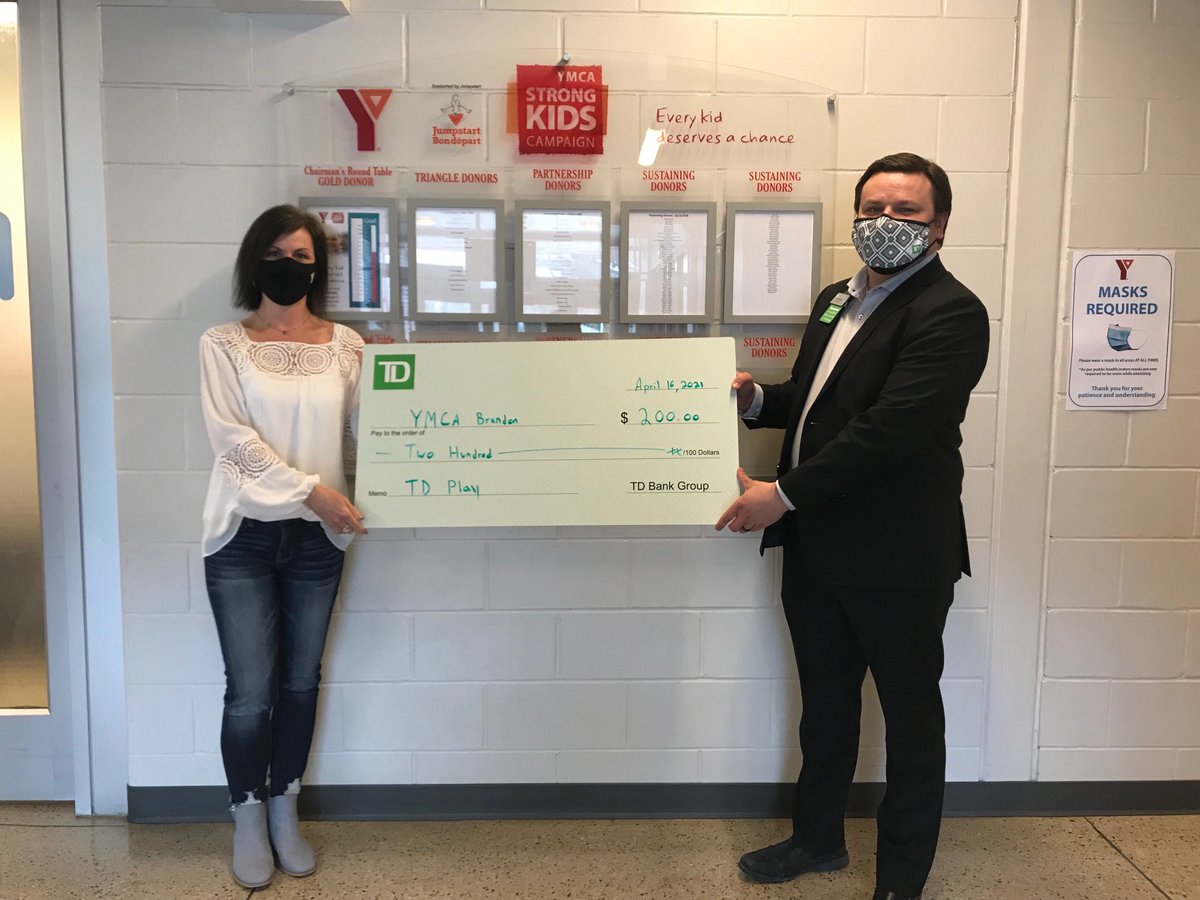 Happy to support this great cause. ⁦<a href="/YMCAStrongKids/">YMCA Strong Kids</a>⁩ ⁦@VizarroAlex⁩ #TDPlay