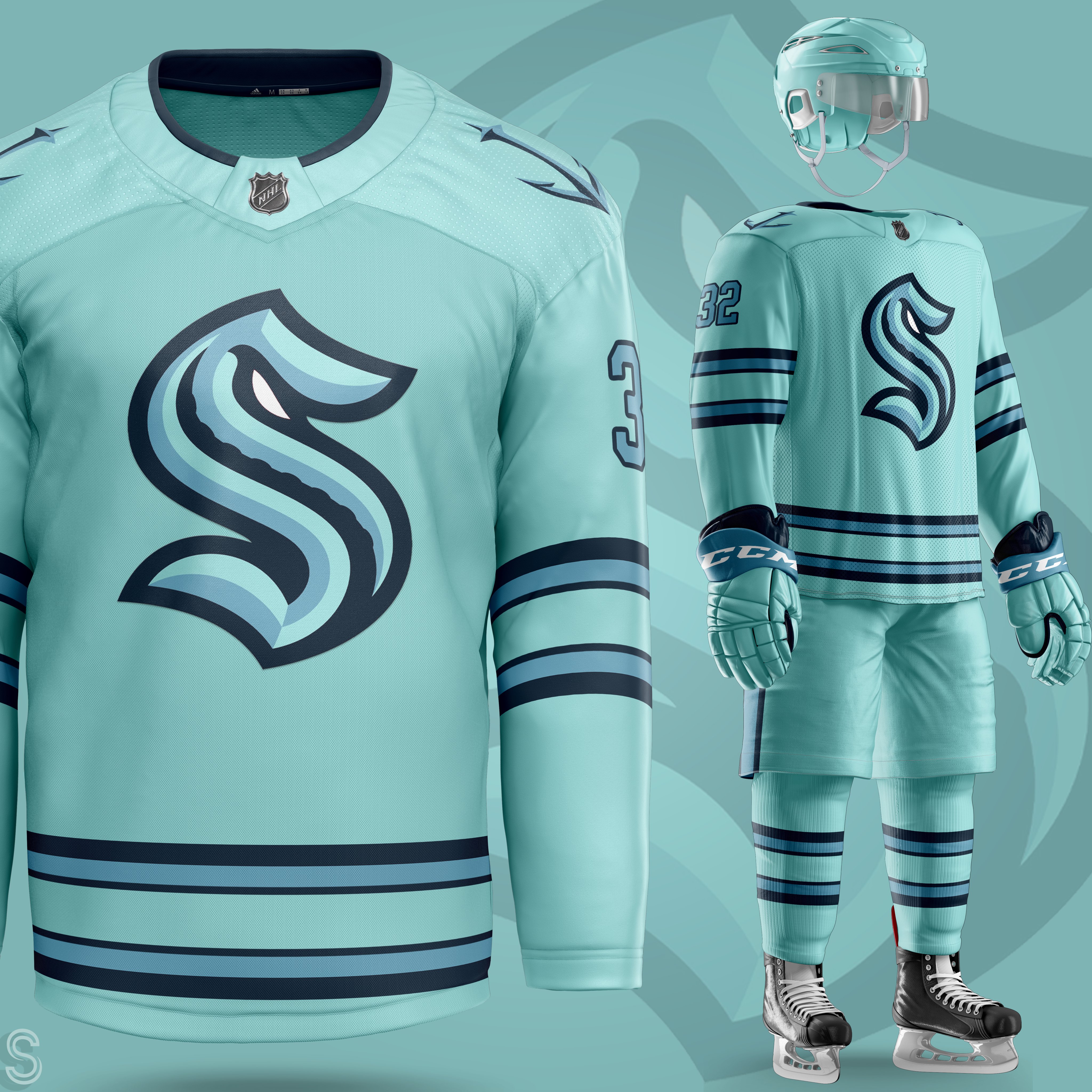 NHL Color Rush Concepts (Central Division)