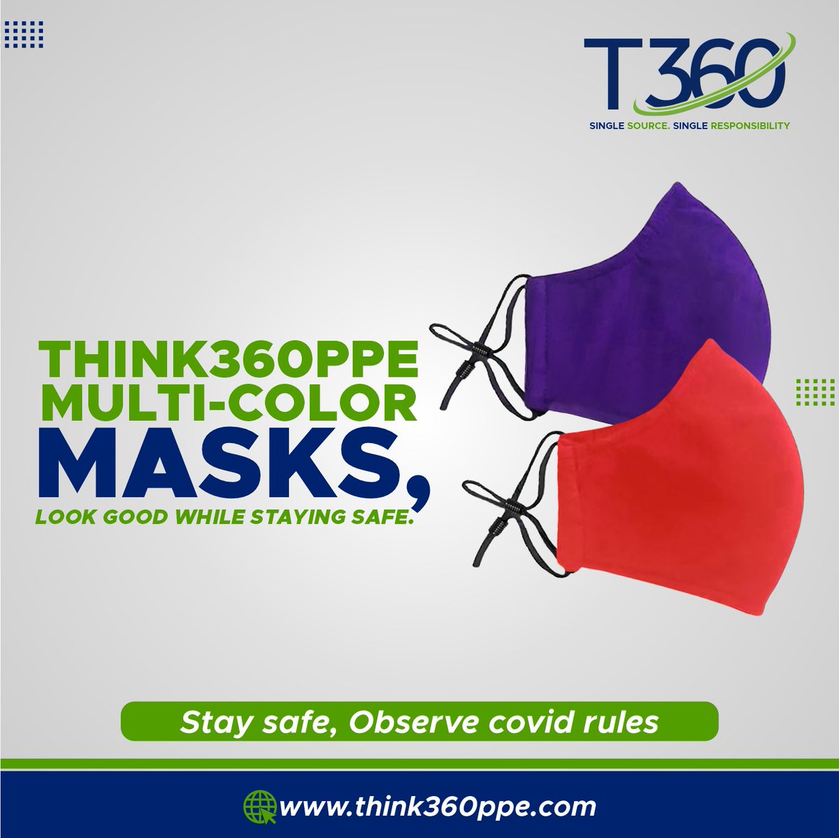 EvaGree42918410's tweet photo. I wear these Think360PPE color masks, they look good and keep me safe. https://t.co/Fhl1SX1Ueo