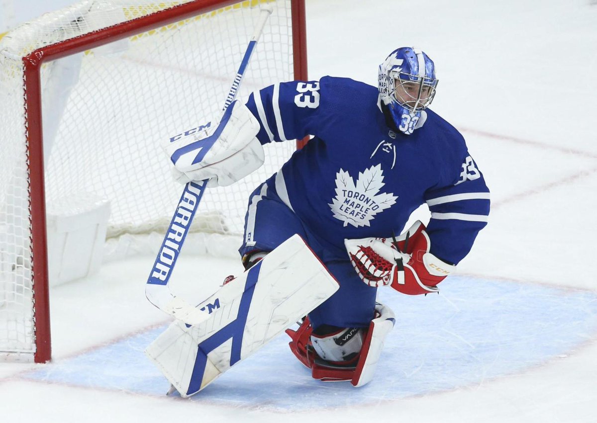 Leafs' David Rittich mends broken heart of young Flames fan