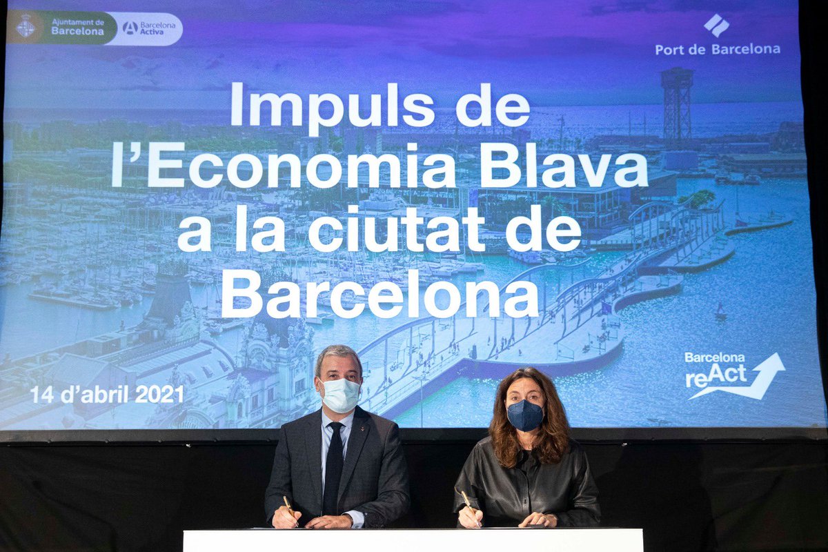 MiquelRPlanas's tweet photo. MOLT BONA SETMANA per #Barcelona .

Hem mostrat l’agenda econòmica per reactivar la ciutat:

👉🏻Estratègia #BCNGreenDeal
👉🏻Aposta per l’economia #blava
👉🏻Dinamització del #BCNSportsTechHub
👉🏻Impuls de la #BarcelonaInnovationCoast

 Iniciatives per generar riquesa per tothom!! https://t.co/OkKwk9kL0U