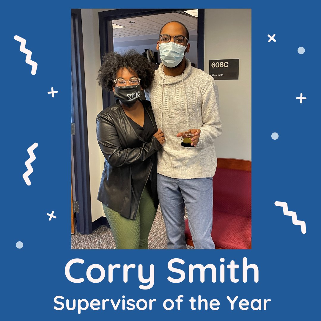 Congratulations to our 2020-2021 Supervisor of the Year, Corry Smith! 🎉 Corry was also selected as runner up from all supervisor winners in the MASEA organization which is composed of the following states: IL, IN, IA, KS, KY, MI, MN, MO, NE, ND, OH, SD, WV, &amp; WI! #indstate