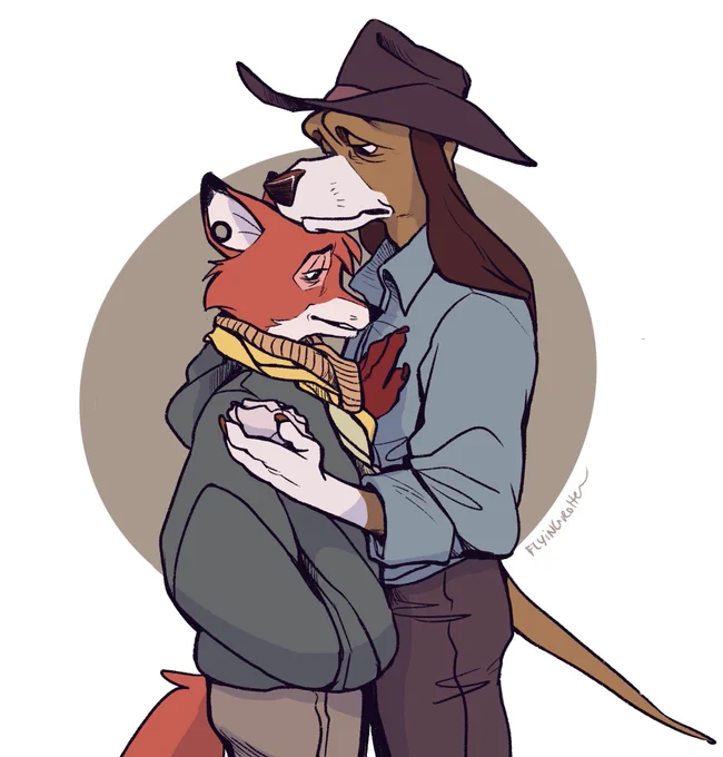 "I don't wanna see you hanging around with that kind of PEST, Copper." 