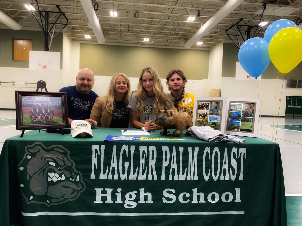Today our girl, <a href="/caroline__rizzo/">caroline</a> made it OFFICIAL!! She will be playing women’s golf <a href="/MarsHillU/">Mars Hill University</a> next year. #GoLions #onceabulldogalwaysabulldog #legacy 🐾❤️⛳