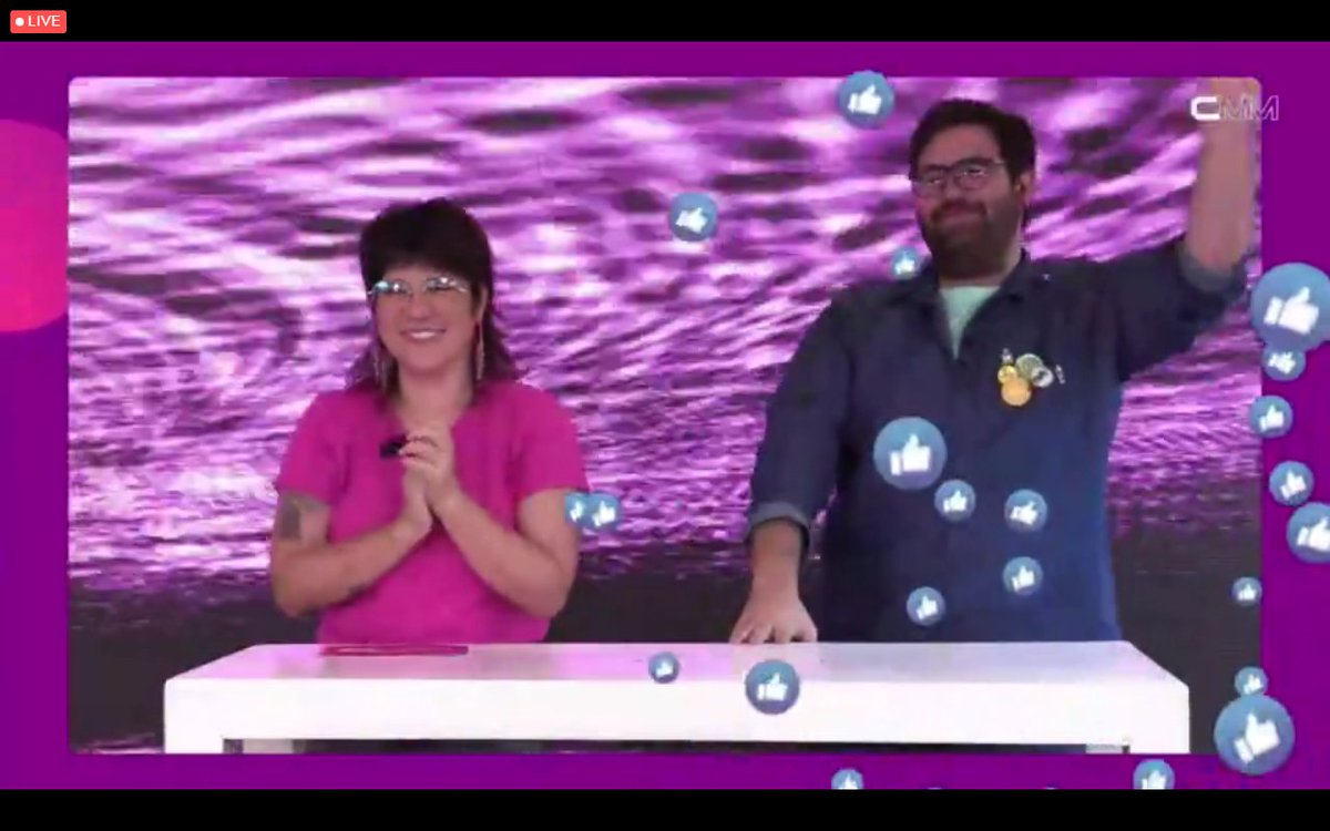 #CMM21 cierra en espera de los #Workshops de esta tarde noche aquí en España.

Gracias, LUJAZO  DE SHOW , Grandes los presentadores, <a href="/RaquelOber/">Raquel Oberlander</a> , equipo técnico, sponsors, speakers, y todos los que han formado parte de estos 2 enormes días de #marketingdecontenidos

#HashtagTeam