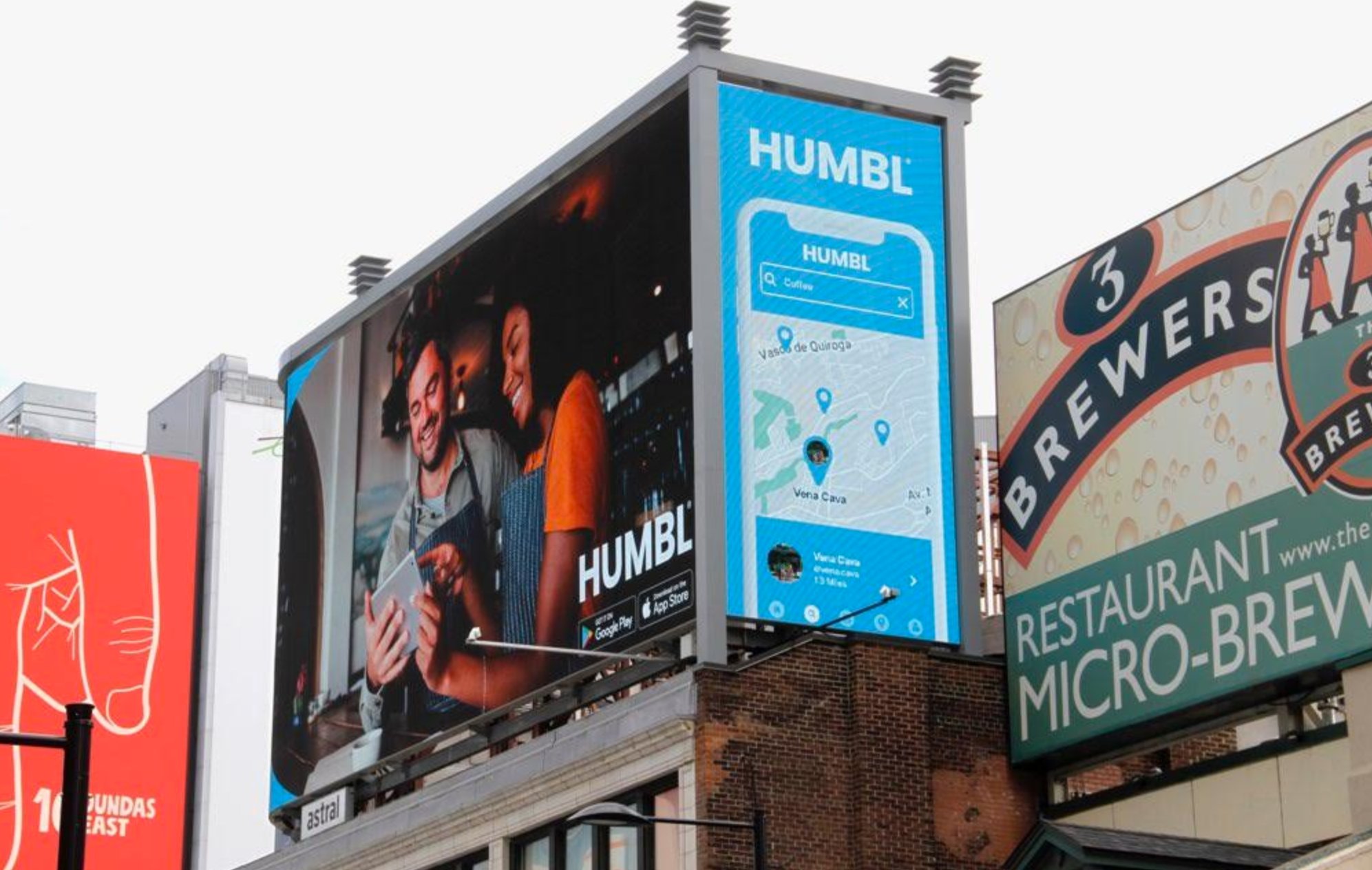 Brian Foote on Twitter "Cool seeing all this HUMBL outdoor going up