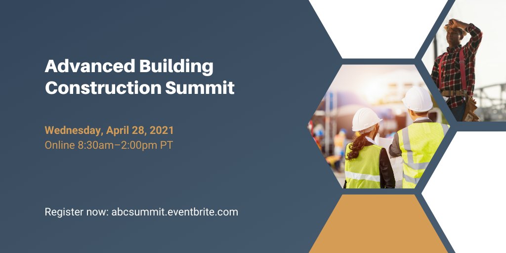 RockyMtnInst's tweet photo. How can prefab and industrialized construction save builders and property owners time and money while decreasing carbon footprints?
Find out April 28 at the inaugural #ABCSummit! Register now: https://t.co/vJ7H7sfdfU https://t.co/ZWGZwcBlvo