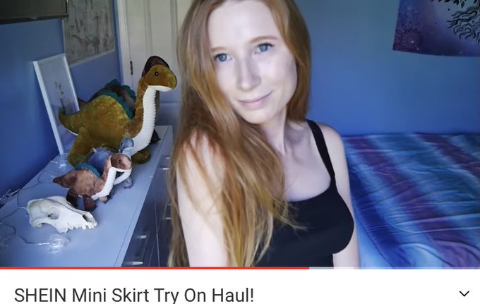 New YouTube video up! Come watch me try on tight mini skirts. 😘 Don&rsquo;t forget to like and subscribe. ❤️