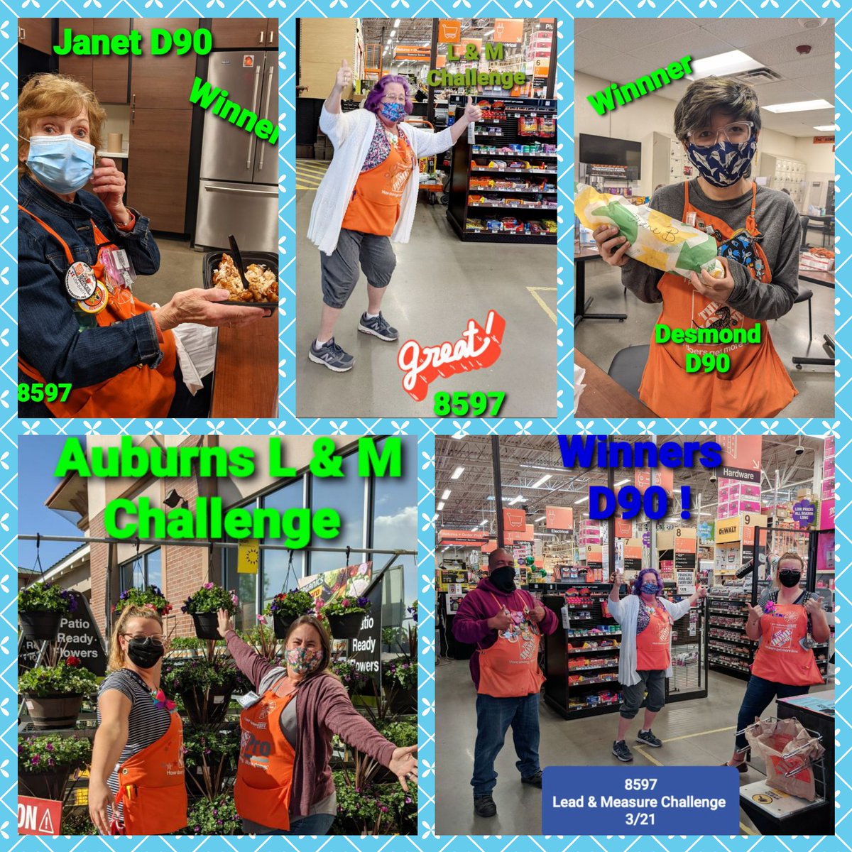 Auburn celebrates our March Madness Leads &amp; Measures Champions D90 &amp; D42... Entire store engagement,  ABSOLUTELY!
#D172Proud #PacNorthProud #AuburnsAllstars