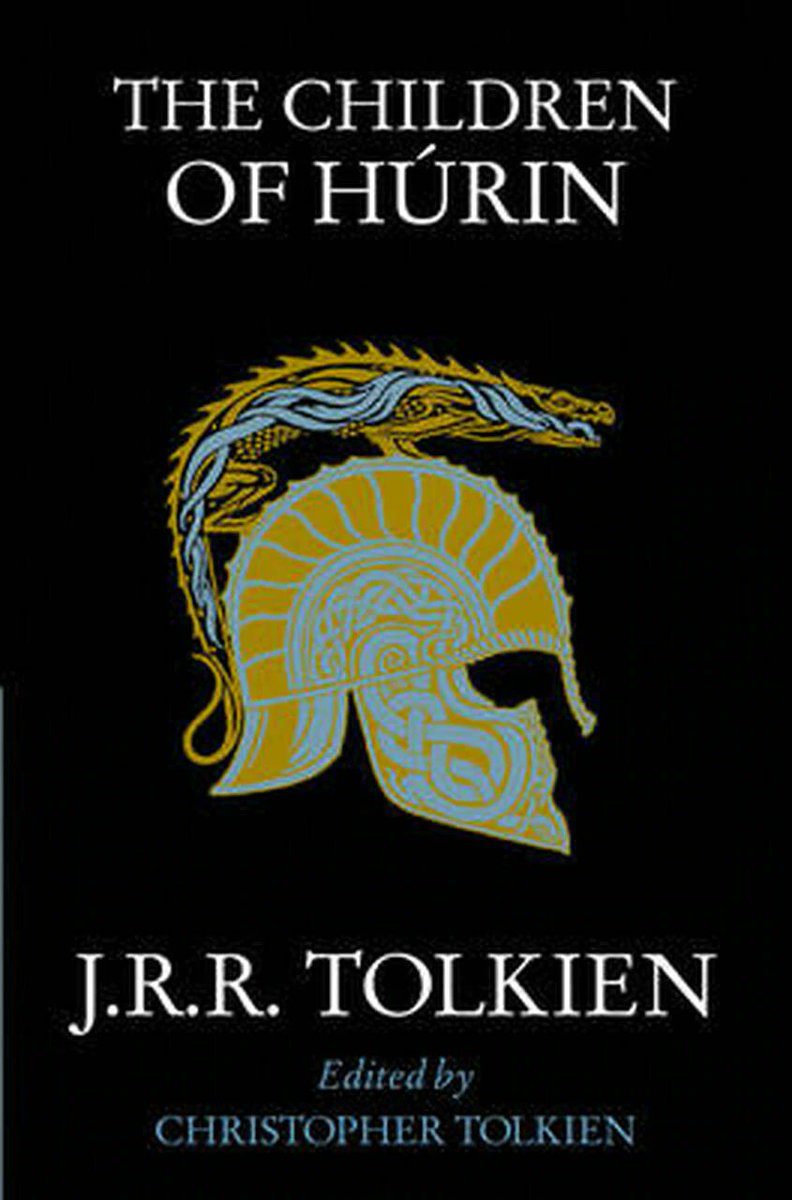 TolkienSociety's tweet photo. On this day in 2007: J.R.R. #Tolkien's The Children of Húrin was published. The story focuses on the travails of Túrin, his sister Nienor, and the fate of the entire family. It is one the three great tales of the First Age alongside Beren and Lúthien, and The Fall of Gondolin. https://t.co/MO6FWXCivz