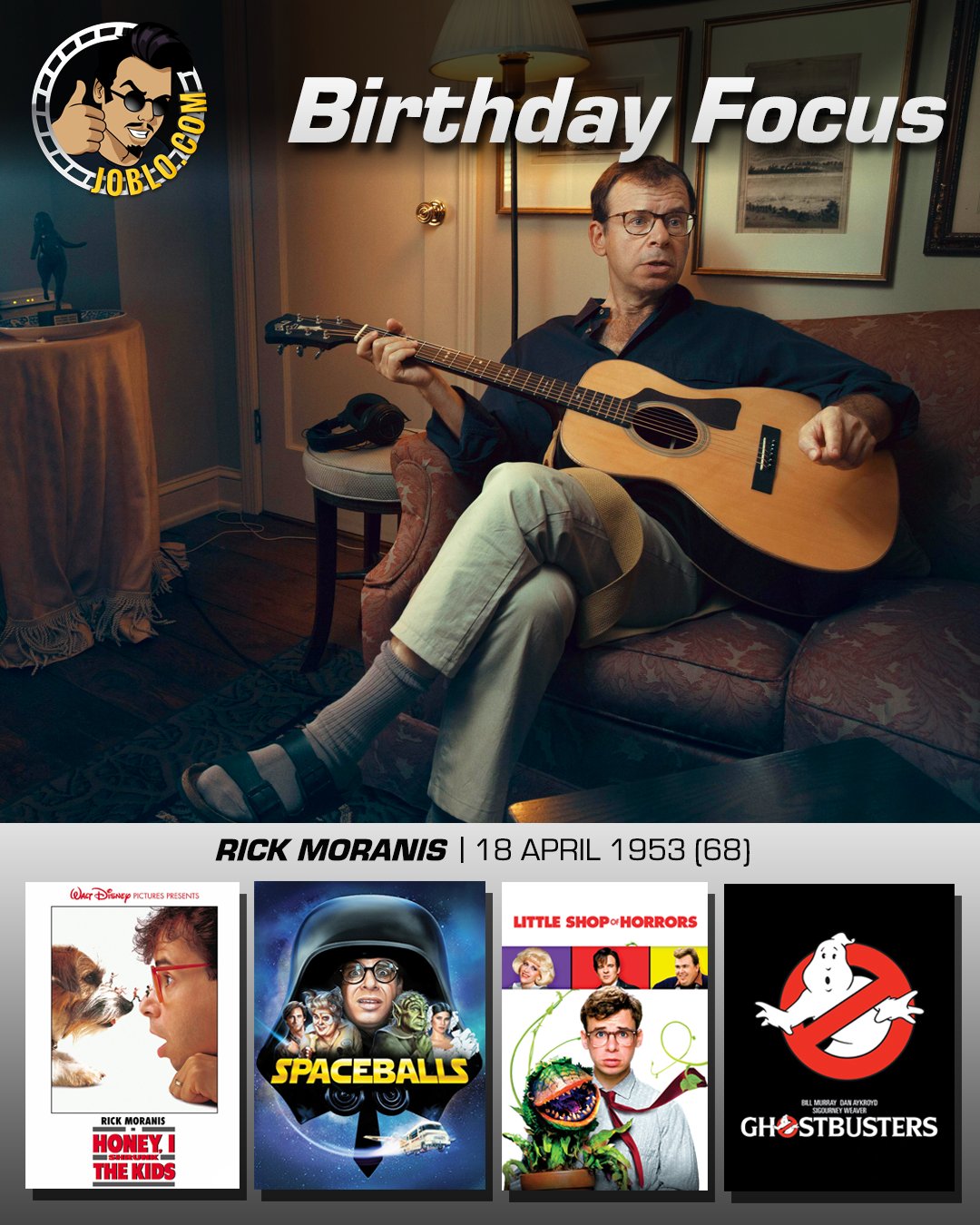 Wishing Rick Moranis a very happy 68th birthday! 