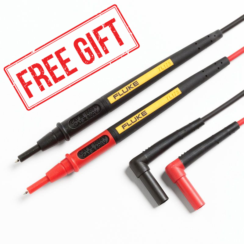 test4less's tweet photo. And another! We are offering a FREE set of Fluke TL175 test leads with every Fluke multi meter and clamp meter. Deal? https://t.co/5FDtF9ifmF https://t.co/q6veuWwU4C