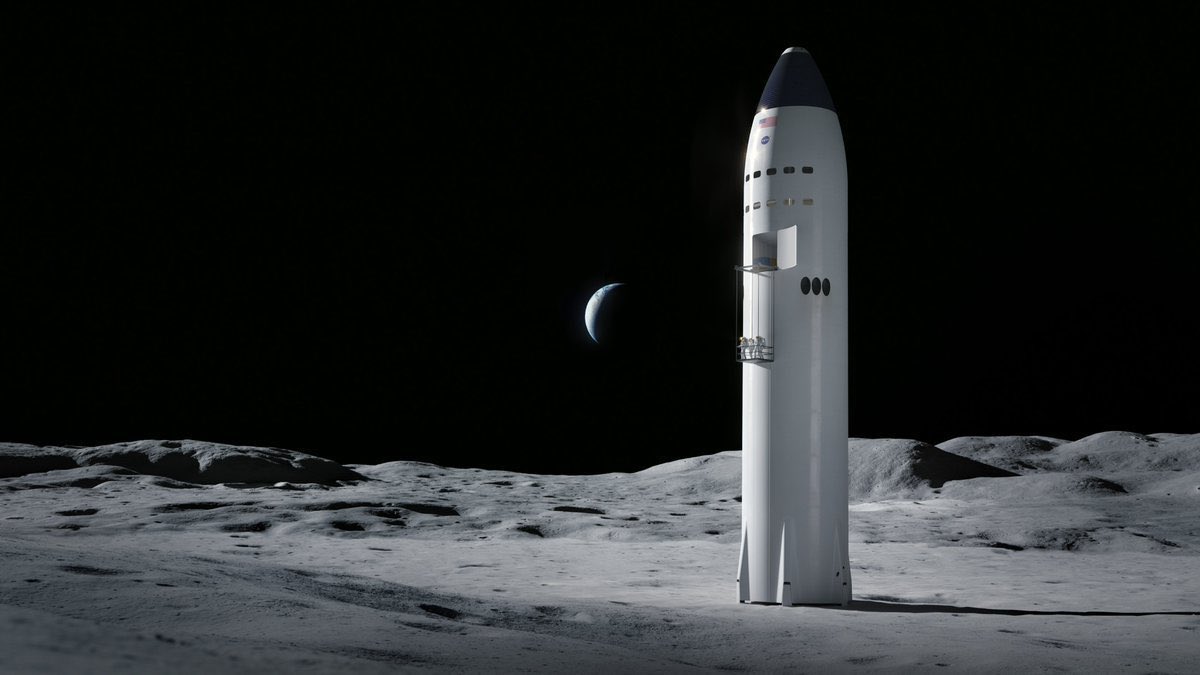 CerebrosG's tweet photo. ¡DE ÚLTIMO MOMENTO! ¡IMPORTANTE NOTICIA! 

LA NASA HA SELECCIONANDO A SPACEX PARA LLEVAR A LOS HUMANOS DE REGRESO A LA LUNA.

LA RAZA HUMANA VIAJARÁ EN LA NAVE STARSHIP.

ELON MUSK LLEVARÁ LA HUMANIDAD A LA LUNA ANTES DE IR A MARTE. https://t.co/MZnPV92FH6