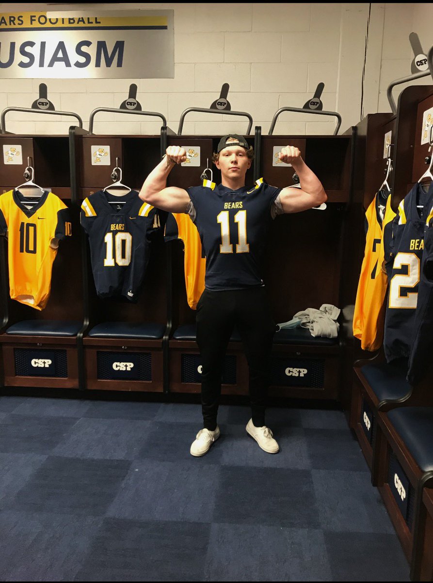 Thank you <a href="/CSPBearsFB/">Concordia St Paul Football</a> for the junior day! <a href="/JakeMunkwitz/">Jake Munkwitz</a> <a href="/BigLakeFootball/">Big Lake Football</a> 🟡🔵