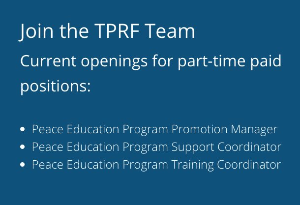 TPRF's tweet photo. The deadline to apply for these positions has been extended until April 20! Donโt miss these opportunities to support Prem Rawat and the Peace Education Program: https://t.co/WeKiNAxymd #TPRF #PeaceEducation #PremRawat #funjobalert https://t.co/0AayGXrCoE