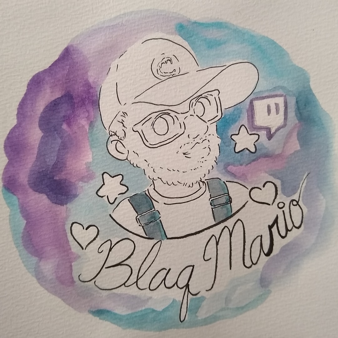 hiddenbyart's tweet photo. Go watch yourselves some @BlaqMario on twitch if you wanna have a fun time, he has chill vibes with a great community.
.
#watercolorpainting #penandink #copicpens #sakurapens #prangwatercolor #gellyrollpens #twitchcommunity #nintendo #mariobros https://t.co/4m0ZMdUOWL