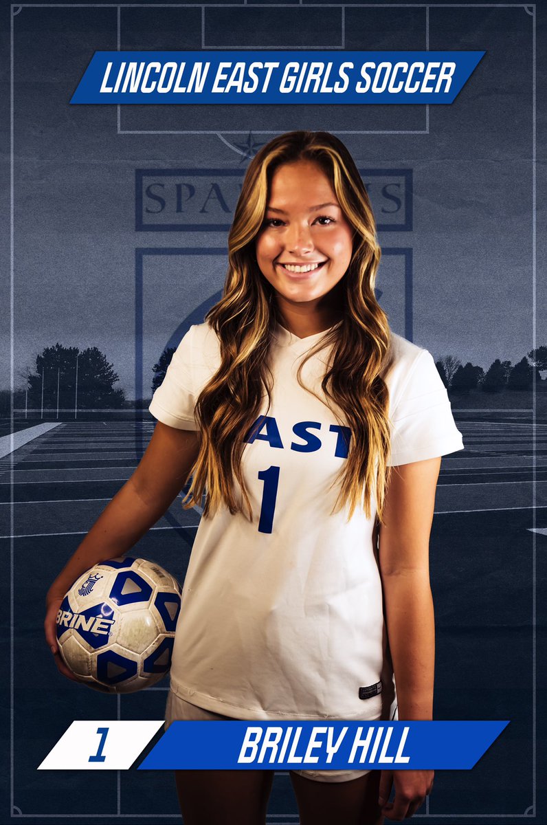 LEGirlsSoccer's tweet photo. ⭐️Honoring our LEGS 2021 Seniors⭐️

Briley Hill
Position: Forward
Favorite Class: AP Spanish
Pre-Game Snack: Oatmeal
Fun Fact: She chipped her front tooth ice skating when she was 13
Post High School: Attend UNL to continue her soccer and academic career
@EastSpartans https://t.co/kij8FZJgpw
