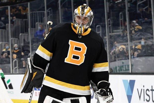 First career shutout for the Swayman!

(📸: <a href="/NHLBruins/">Boston Bruins</a>)