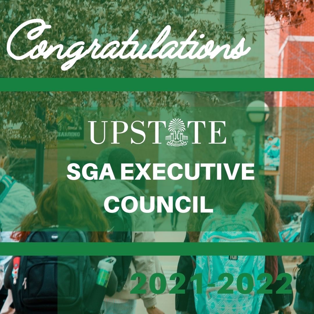 USCUCarolinian's tweet photo. Congratulations to the new 2021-2022 SGA Executive Council 🎉 https://t.co/SX3nOswKtS