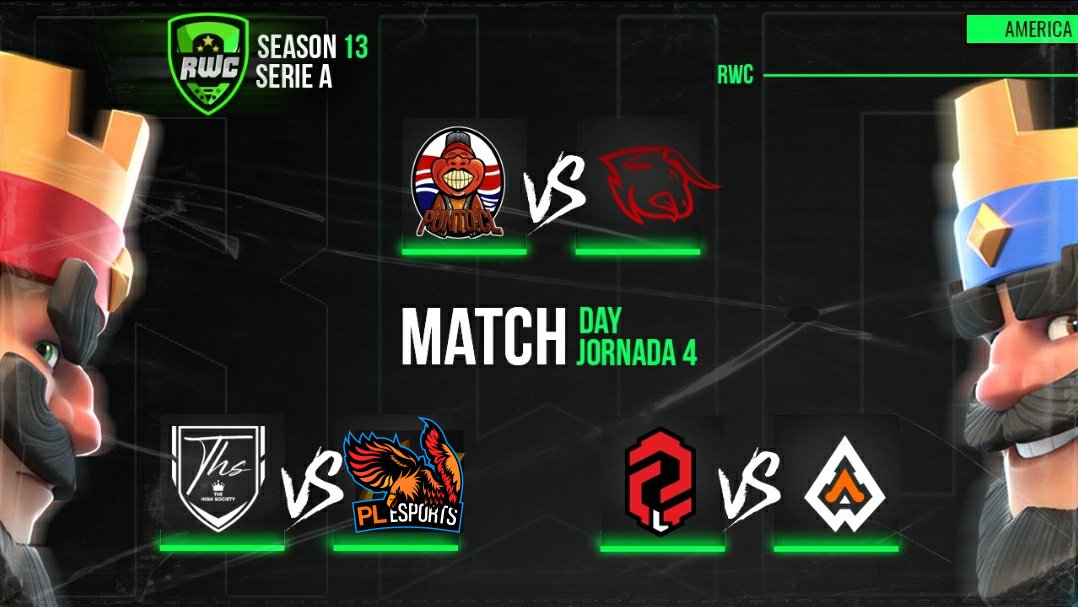 RWC cup (@rwc_a) on Twitter photo #RWC CR × Edición 13
🔥Match Day 4🔥 Grupo A
@PUNTOCL_PBM vs <a href="/BullStars_/">𝗕𝘂𝗹𝗹𝗦𝘁𝗮𝗿𝘀™</a>
9pm 🇻🇪
<a href="/TheHighSociet11/">The High Society</a> vs <a href="/PLEsportsNA/">PL Esports</a>
10pm 🇻🇪
<a href="/zerozoneclub/">.</a> vs @WarriorsAztecGG
7pm 🇻🇪
🔥 Buena suerte 🔥 #RWC CR × Edición 13
🔥Match Day 4🔥 Grupo A
@PUNTOCL_PBM vs <a href="/BullStars_/">𝗕𝘂𝗹𝗹𝗦𝘁𝗮𝗿𝘀™</a>
9pm 🇻🇪
<a href="/TheHighSociet11/">The High Society</a> vs <a href="/PLEsportsNA/">PL Esports</a>
10pm 🇻🇪
<a href="/zerozoneclub/">.</a> vs @WarriorsAztecGG
7pm 🇻🇪
🔥 Buena suerte 🔥