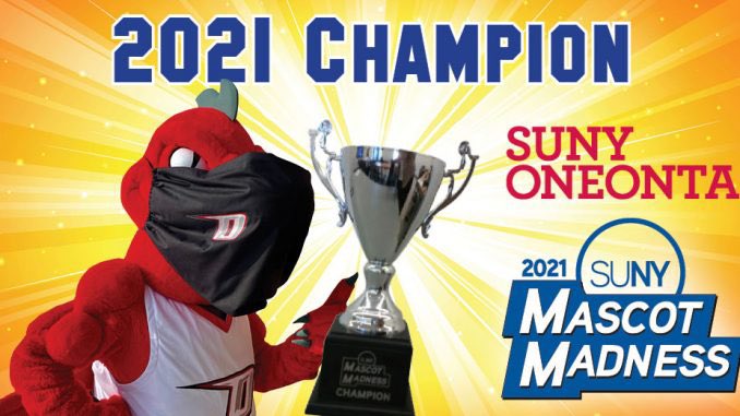TheStateTimes's tweet image. Red was named the 2021 Mascot Madness champion last week! Click the link in our bio to read about the win and a statement from Red!