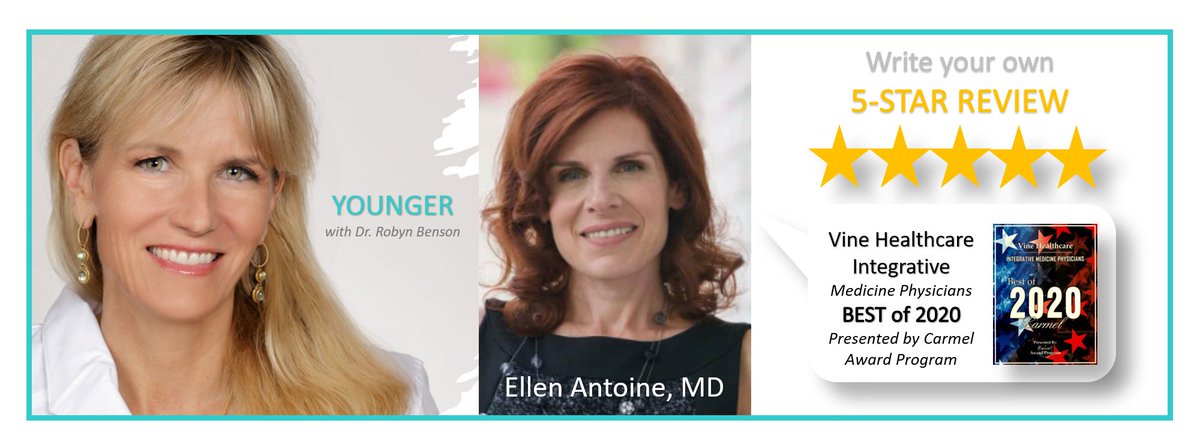 Meet Dr. Robyn Benson's next YOUNGER podcast guest, Dr. Ellen Antoine, founder of Fully Functional at Vine Healthcare, LLC. She has an exceptional passion for address challenging health conditions and first-hand experience, as she has beaten lupus. robynbenson.com/podcasts/