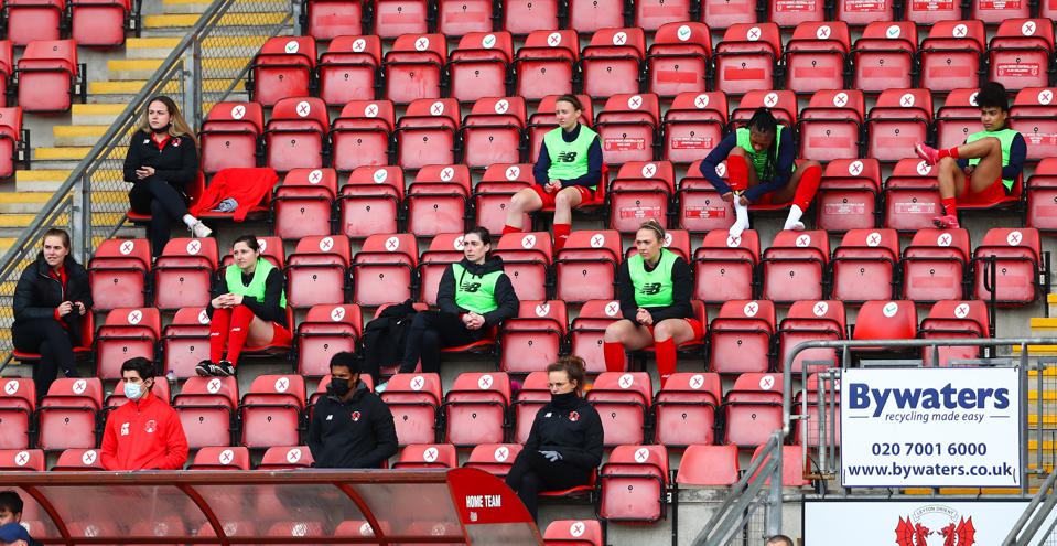 As England emerges from a three-month lockdown, last month, for the second year in succession, the clubs in the lower leagues of women's soccer voted to declare their seasons null and void, a decision which has created division within the game https://t.co/KP0C4nxStn https://t.co/AlnBeoN2O2