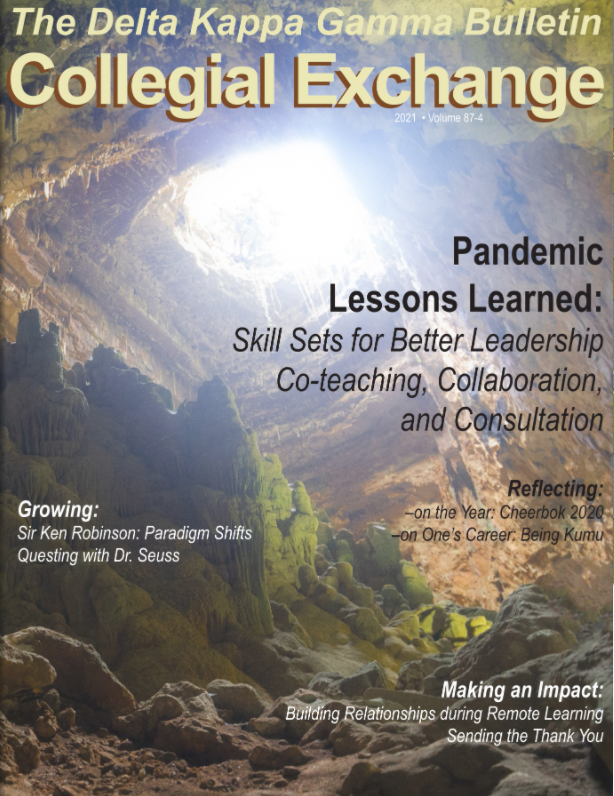 DKG_SI's tweet photo. Hot off the press! 📢 Find the just released latest issue of Bulletin: Collegial Exchange here: https://t.co/4wdX6S7zbY #dkgsi #dkg #deltakappagamma #keywomeneducators https://t.co/P4vr1WKOR5