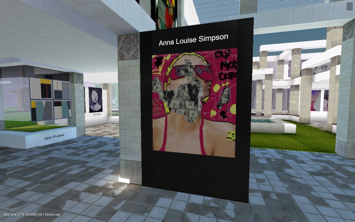 museumcryptoart's tweet photo. After @MattiaC "Basura, Volume 2", our new twitter banner for next week will highlight another pride of #MoCAmuseum:

@missalsimpson "OLD MONEY CORRUPTS (L.A.)" single edition, May 2020 @opensea 

#cryptoart https://t.co/nKY3nz88Xu