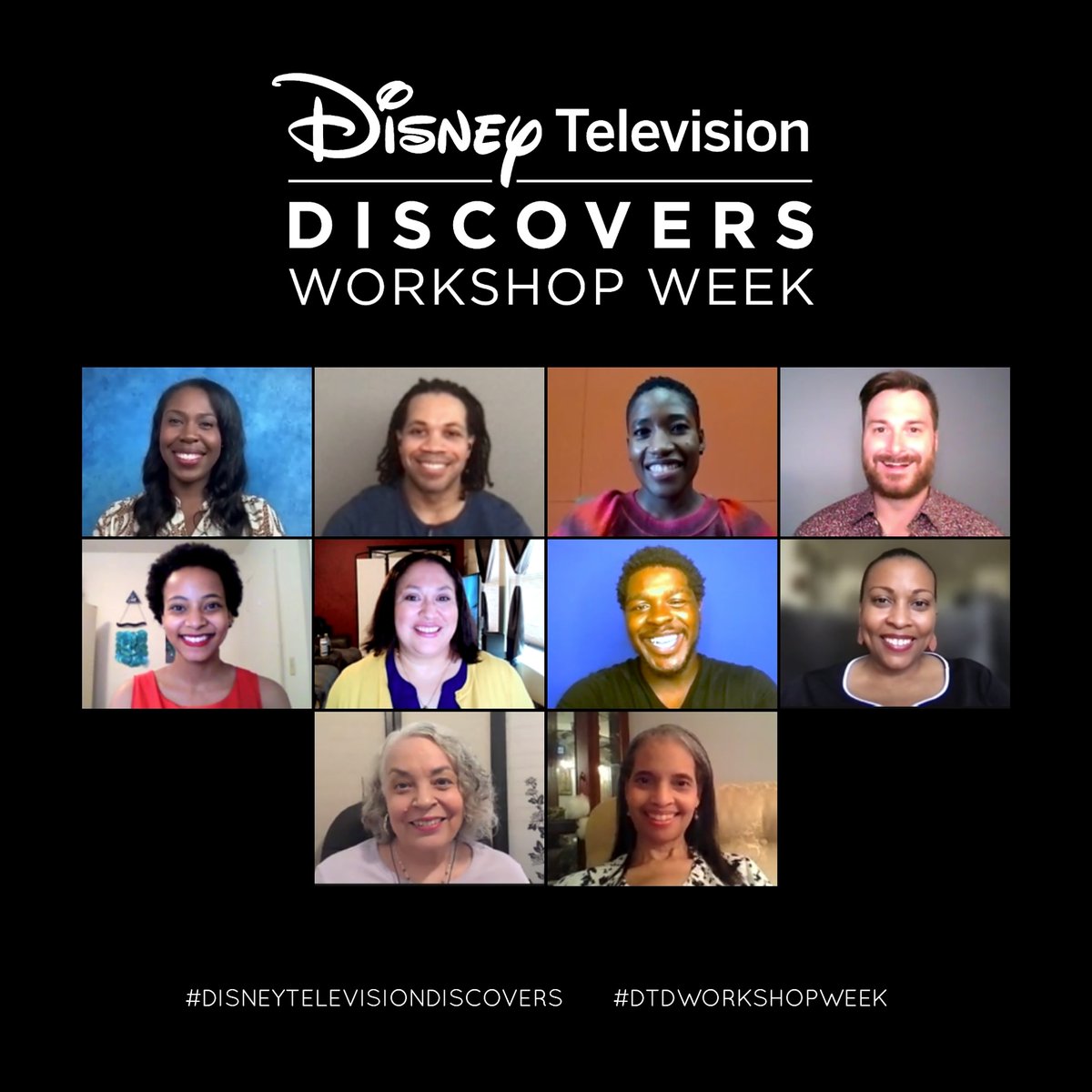 Our 2021 Disney Television Discovers: Workshop Week in Los Angeles continues with actors of Towne Street Theatre. Thanks for joining remotely! #DisneyTelevisionDiscovers #DTDWorkshopWeek