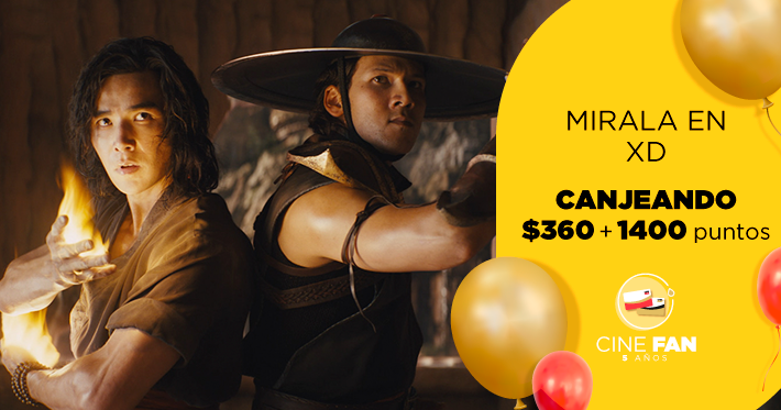 Cinemark_ar's tweet photo. #MortalKombat ya está en cartelera!
Aprovechá los canjes de puntos + pesos de #ModoCumple 🎊 para verla en las salas XD de Mendoza, Neuquén, Rosario y Santa Fe!
https://t.co/BSOIqU5pXy https://t.co/cdP9i3KvUk