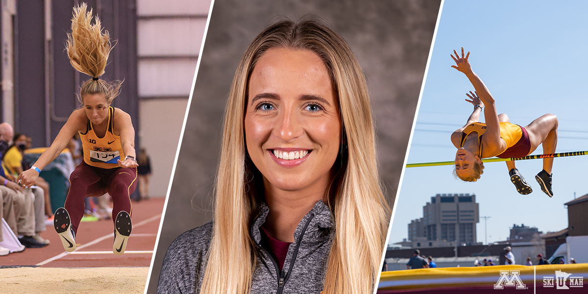 Through 4 events of the Husker #B1G heptathlon, <a href="/hannah_arason/">han ☀︎︎</a> is in sixth with 3,065 points for the #Gophers.

〽️ 100m Hurdles
7th: 14.74 (PR)

〽️ High Jump
T-3rd: 1.66m

〽️ Shot Put
6th: 11.00m (PR)

〽️ 200m
4th: 26.10 (PR)