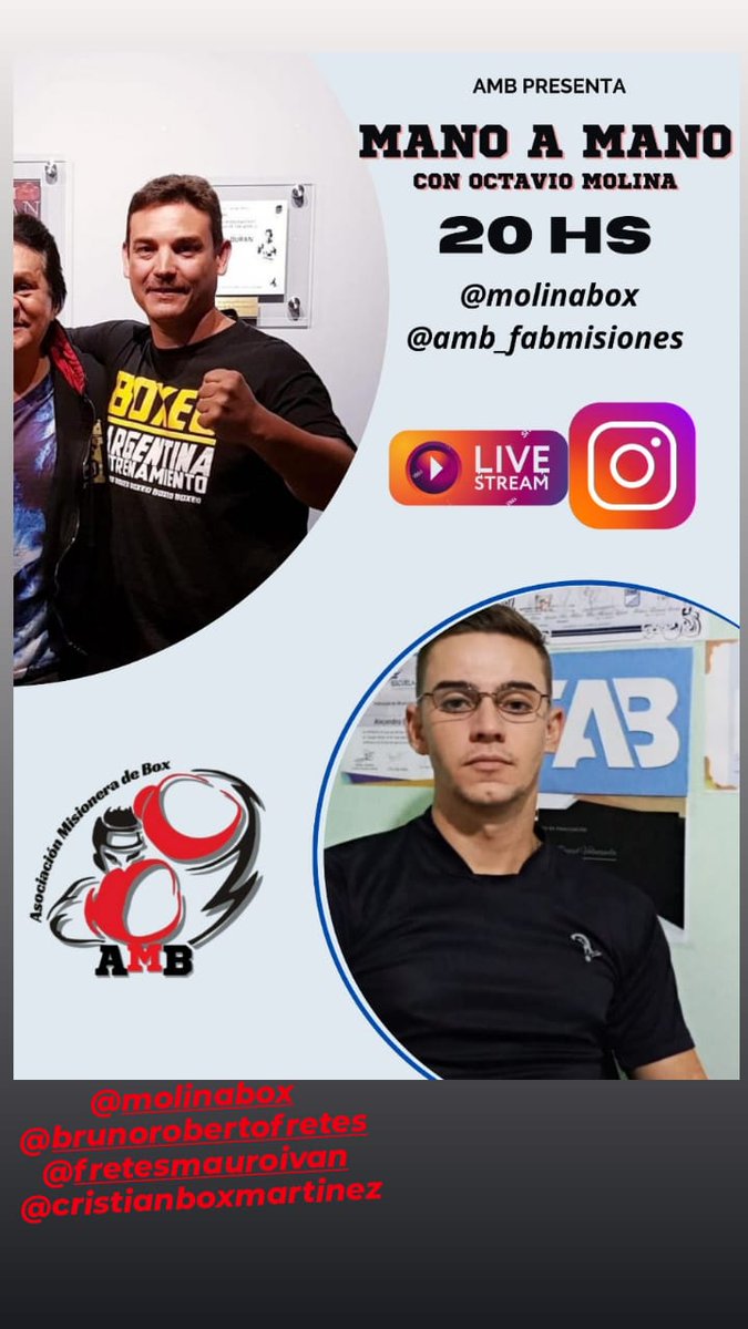 BoxAmb's tweet image. Es hoy!! No te lo podes perder!