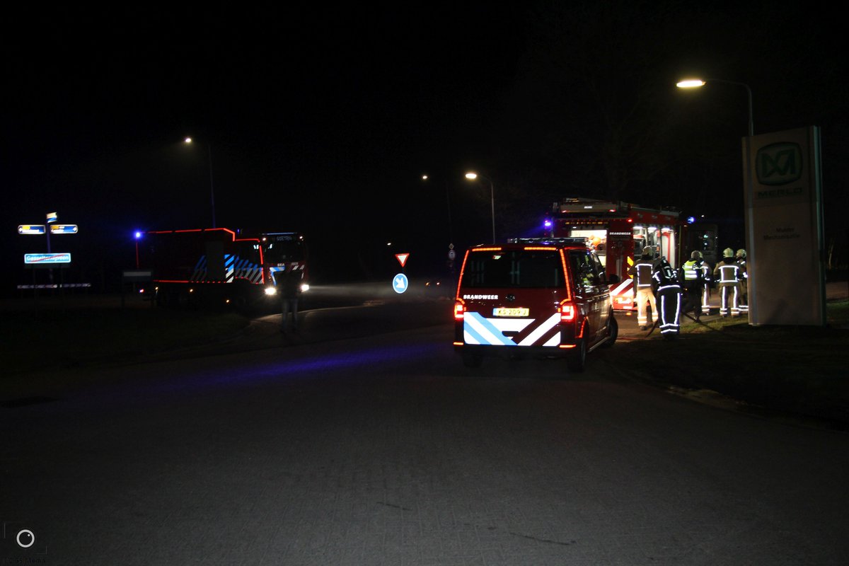 Melding brandweer Vogelshemweg Gasselternijveen
