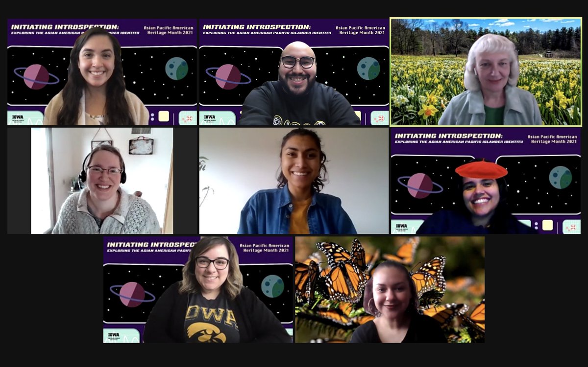 tarce0201's tweet photo. Some of the @UIStudentLife DSL Staff at @uiowa that chose to participate in a semester-long BOOK CLUB‼️
📖 Digital Leadership in Higher Education: Purposeful Social Media in a Connected World by @josieahlquist
Pictured is after our final club chat.
#DigLead 👏🏽👏🏽👏🏽 https://t.co/hPhzHzXIxK