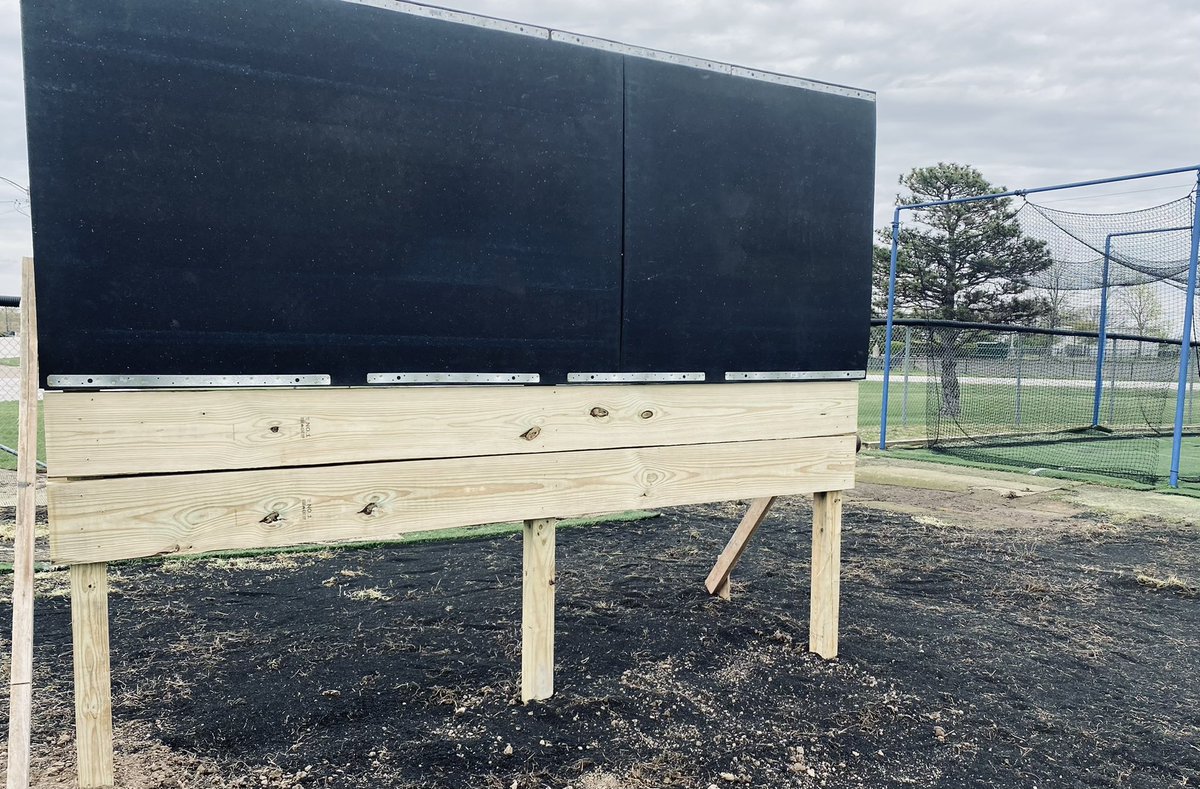 Huge thanks to our local supporter for constructing our pitchers a professional grade Plyo-Wall. 

This is another vital piece for development for our players that we have added this season. 

Thank you again to our generous donor. #bluestorm