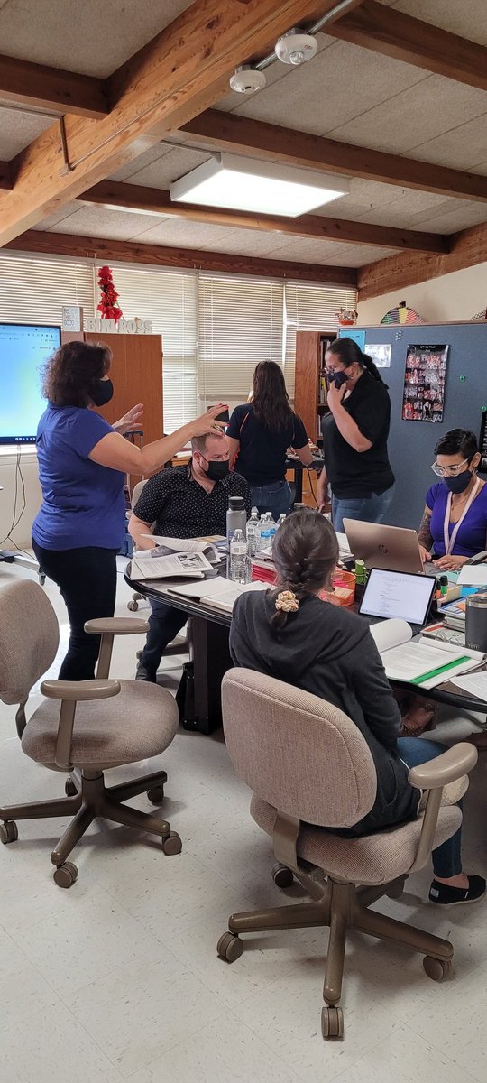 NMoralesESC19's tweet photo. Late Friday afternoon meeting between @CanutilloISD and @UTEP Social Work Dept. Great things coming for our CISD students! @PedroGalaviz9
@marnroc
#collaboration #mtss #sapmodel https://t.co/9YPiFrBlVU