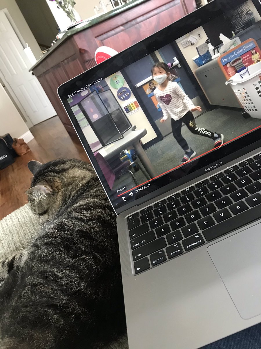 AckelsEmma's tweet photo. Having so much fun seeing my students highlighted in our Family Night video as I watch it with my little family! #experienceSLE https://t.co/dxzZseEQIN