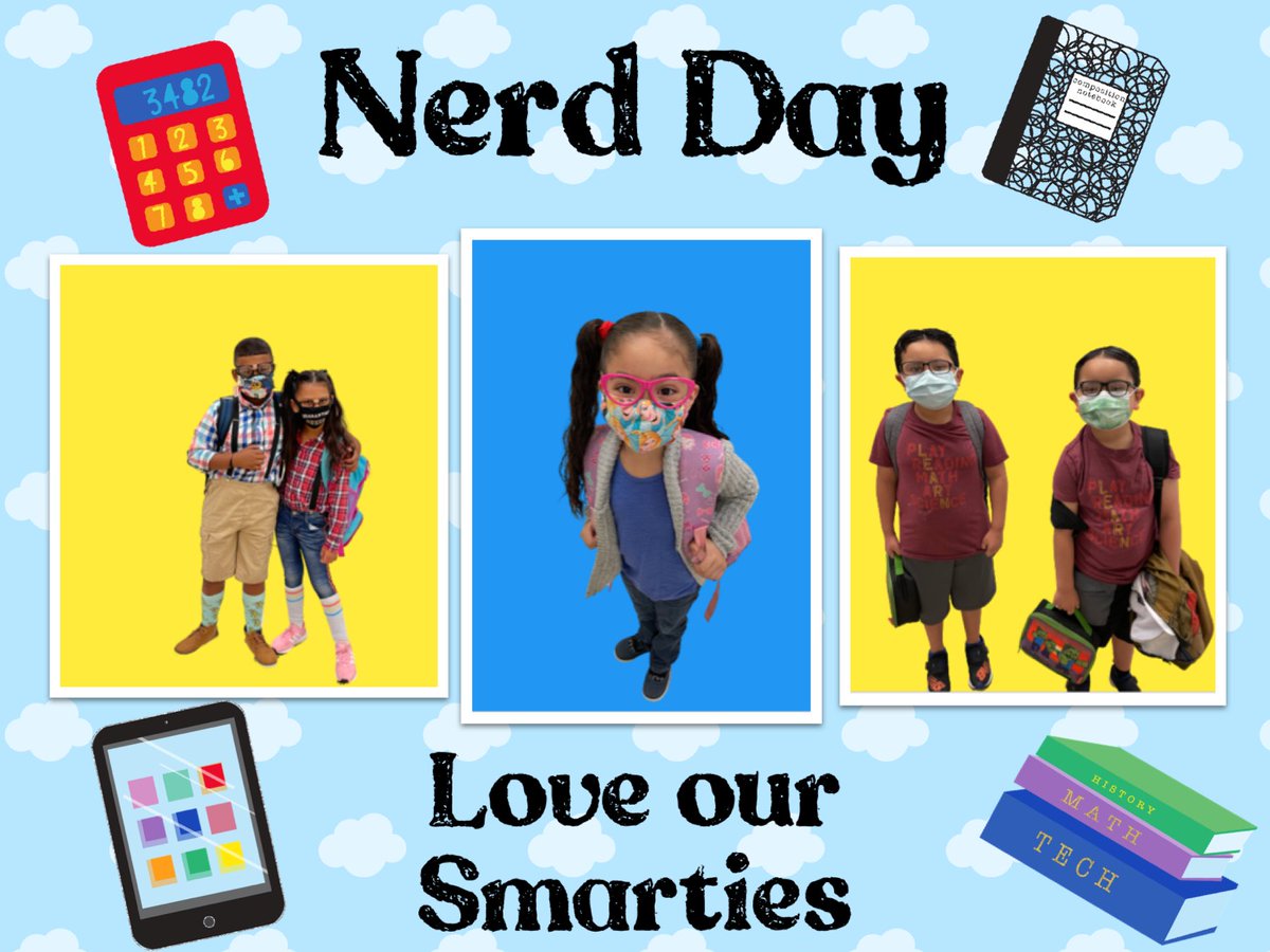 We are some smart cookies 🍪 and are not afraid to show it! #NerdDay #MathMonth #ILoveMath #FieldsInspires