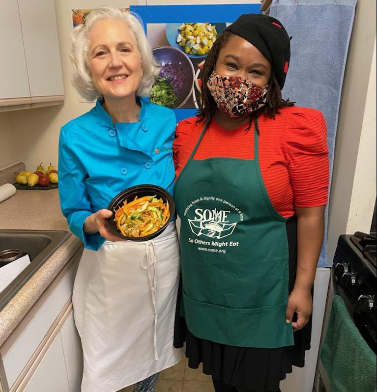 Partner spotlight: Today, we are highlighting our partner, <a href="/SOME_DC/">So Others Might Eat</a> (So Others May Eat). HLI provides cooking classes for their transition house residents giving them tools to help them cook healthy meals. To learn more about SOME, feel free to visit them some.org