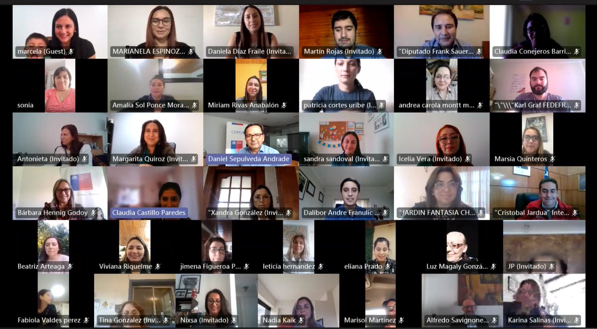 CorfoNuble's tweet photo. BUENAS NOTICIAS!!! Hoy, junto al intendente de @Int_Nuble, @CJardua, anunciamos a las 45 ganadoras del PAR Impulsa Mujer de @Corfo. Un tremendo momento junto a las emprendedoras de la Región. Muchas felicidades a cada una de ustedes!!!
@DanielSepul2017 @EconomiaNuble @MmegNuble https://t.co/Uzqw08CHwG