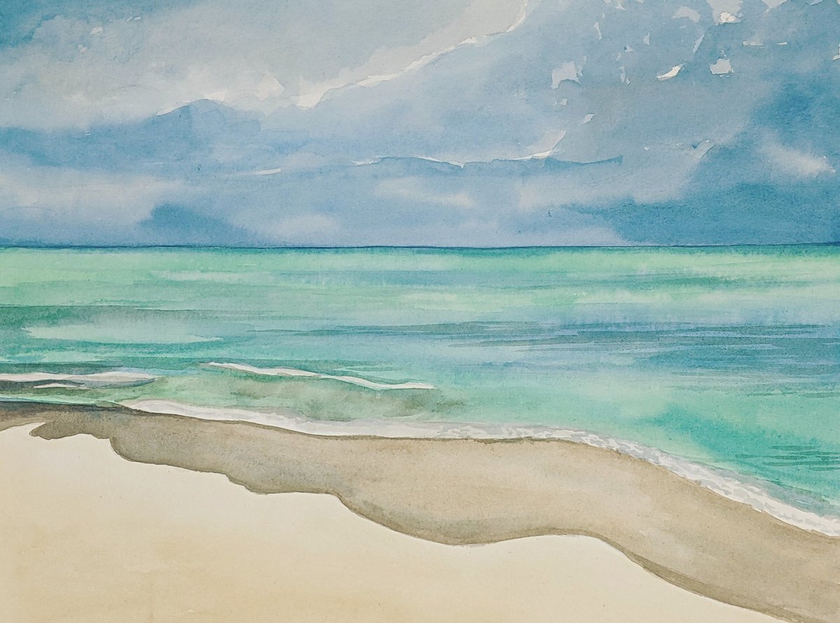 Seascape

#beach #seascape #watercolor #singerisland #florida