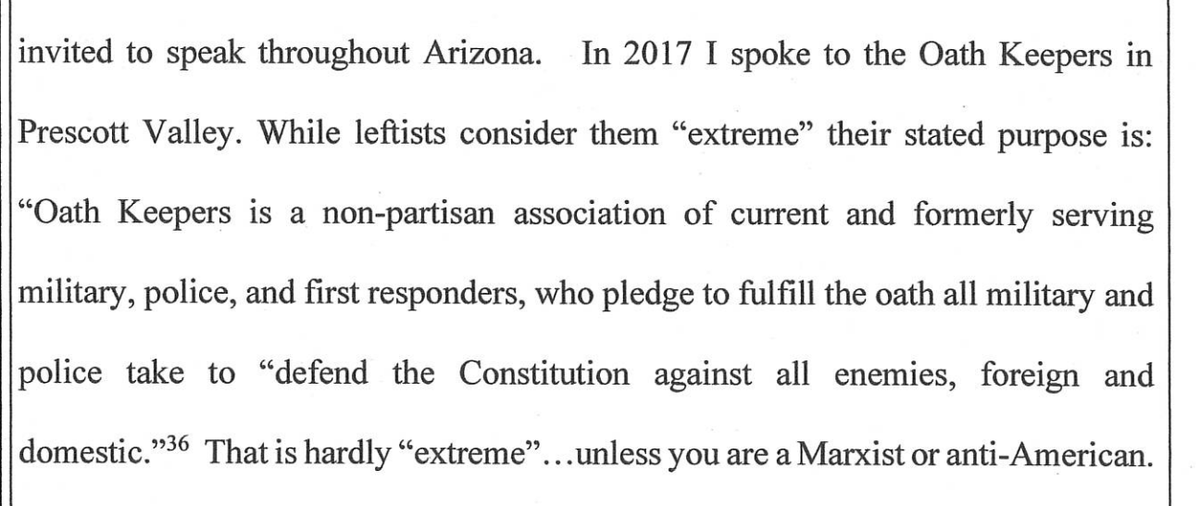 Bencjacobs's tweet image. Gosar also says the Oath Keepers are not extreme