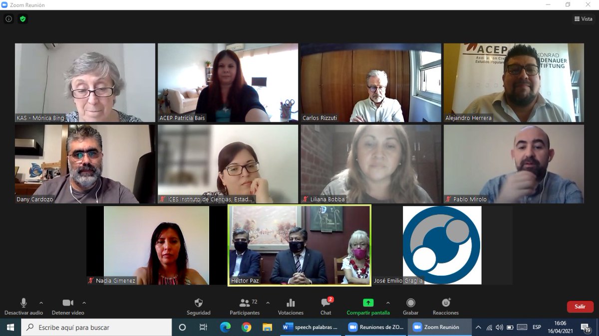 acepsantiago's tweet photo. Iniciamos con éxito el Diplomado en PP p/ el Des Local y Regional, una iniciativa de la @KAS_Argentina @acepnacional @Ices  @munilabanda @UNSEoficial y el @cepparg. Mí agradecimiento a las autoridades presentes y todas/os las/os becarias/os q forman parte de esta de capacitación https://t.co/FOw29uC8DI