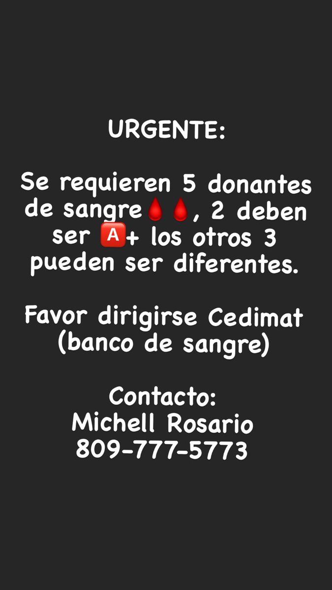 draLuMer's tweet photo. Favor difundir...🩸 https://t.co/iek0M1ArMu