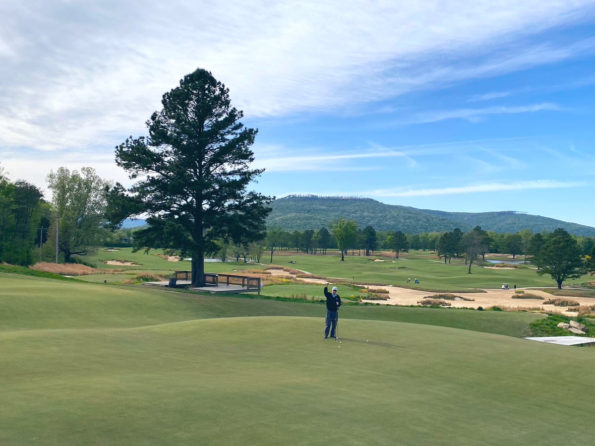 consequential85's tweet photo. Said by my 75 year old father during his first loop around @SweetensCove  “do normal golfers know this place exists?” 😆 #iykyk @newclubgolf #thespringmeeting #notnormalgolf https://t.co/HvWxmCnlMK